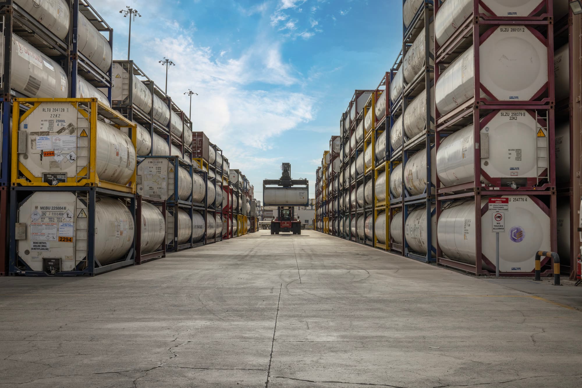 RSA Global tank-container yard
